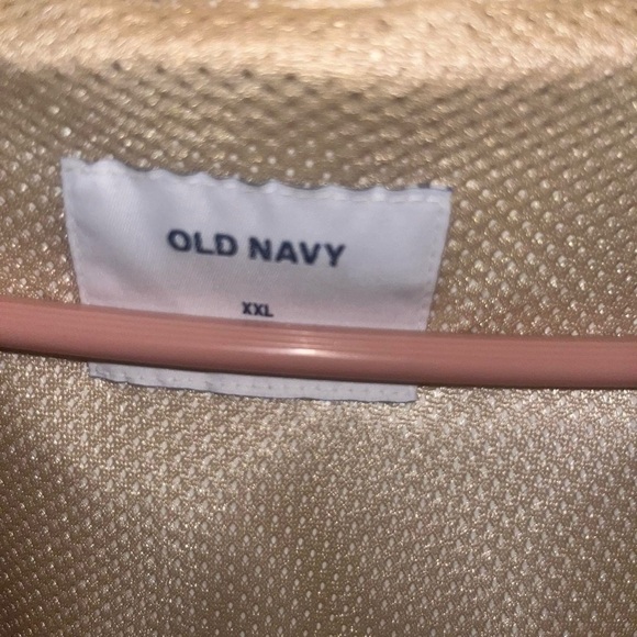 Old Navy Tan Utility Jacket with Adjustable Waist - Picture 2 of 5